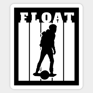 Float Onewheel Rider Magnet